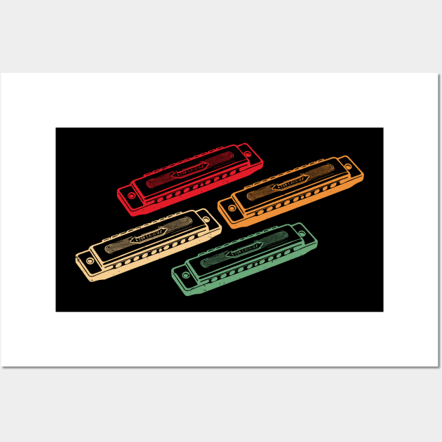 harmonica Wall Art by ris_kiefendi